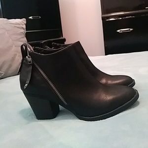 Black Curfew Ankle Boots